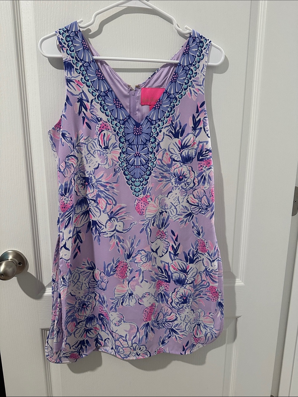 Lilly Pulitzer Ronnie Shift Romper in Trunks in the Air